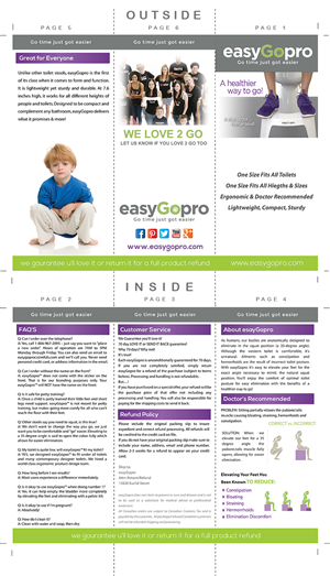 Brochure Design by Tallman Creative Design Studio for C Spot Run Entertainment | Design #3760374