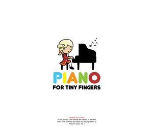 Logo Design by L'Anonyme for Piano for Tiny Fingers | Design: #3740566