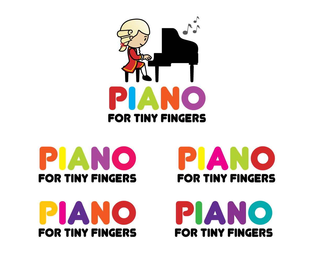 Logo Design by L'Anonyme for Piano for Tiny Fingers | Design #3743715