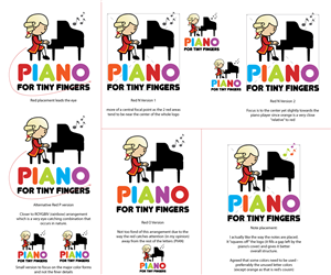 Logo Design by L'Anonyme for Piano for Tiny Fingers | Design: #3744370