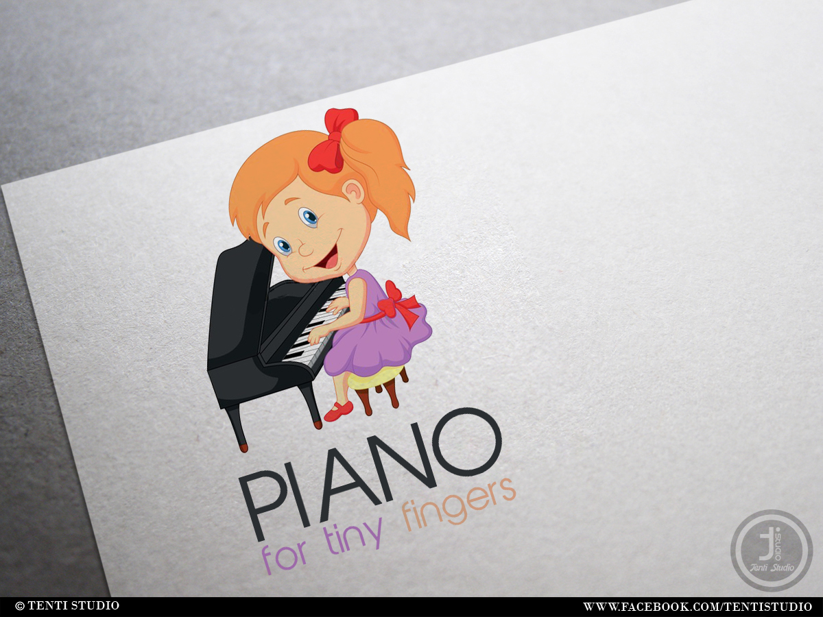 Logo Design by Tenti Studio for Piano for Tiny Fingers | Design #3716739