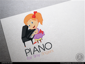Design de Logo par Tenti Studio pour Piano for Tiny Fingers | Design : #3716739