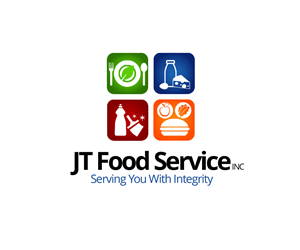 Diseño de Logo por ZETA para JT FOOD SERVICE | Diseño #3712567