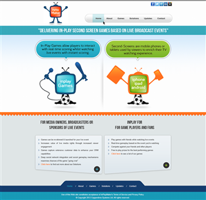 Web Design by amberegg for inplaymaker | Design: #1043183