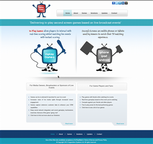 Web Design by amberegg for inplaymaker | Design: #973175