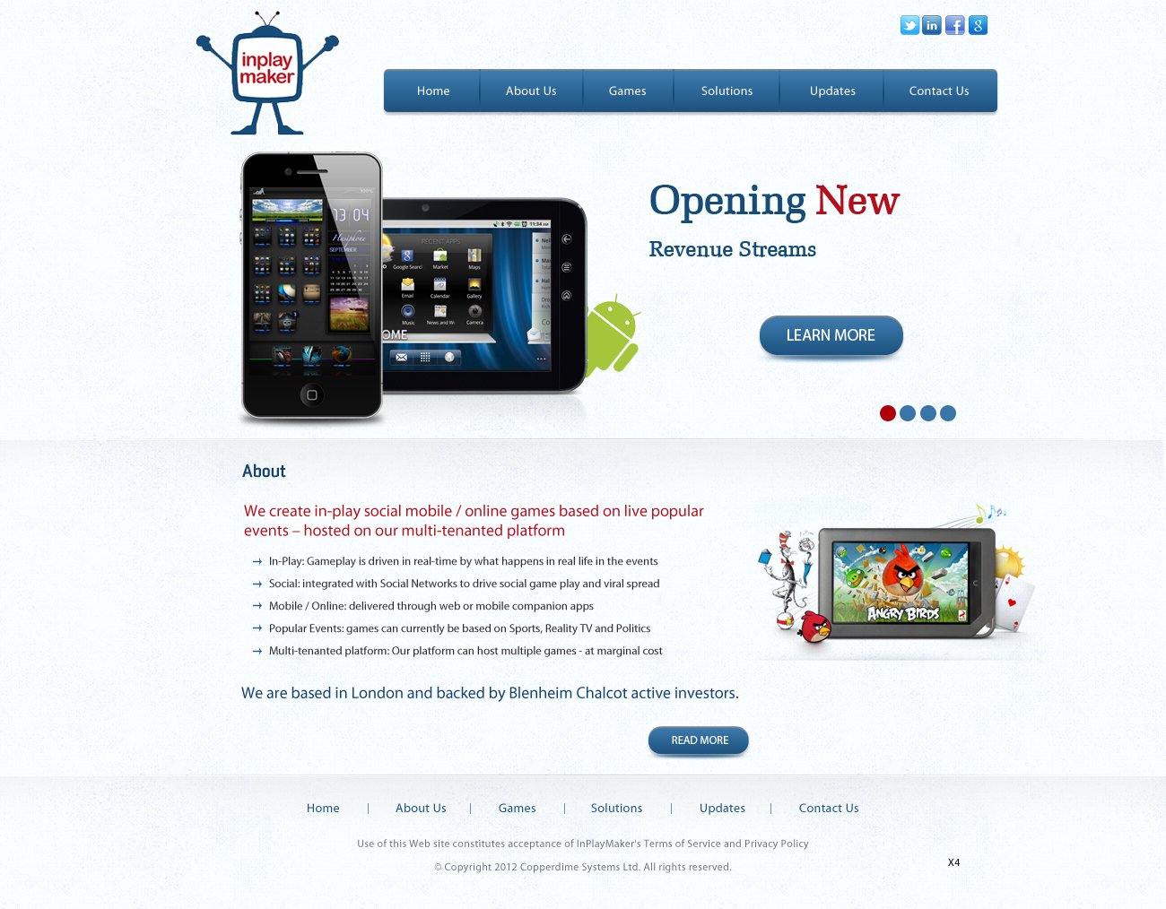 Web Design by pb for inplaymaker | Design #1076959
