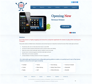 Web Design by pb for inplaymaker | Design: #1076962