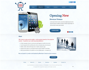 Web Design by pb for inplaymaker | Design: #1095760