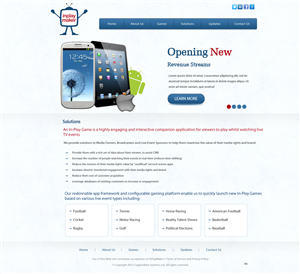 Web Design by pb for inplaymaker | Design: #1095768