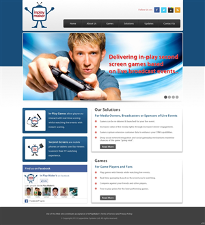 Web Design by pb for inplaymaker | Design: #982072
