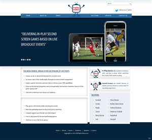 Web Design by pb for inplaymaker | Design: #982073