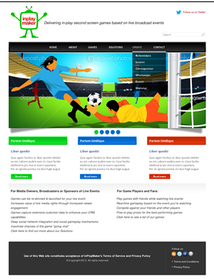 Web Design by Relativiteit for inplaymaker | Design: #976037