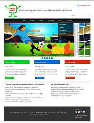 Web Design by Relativiteit for inplaymaker | Design: #976038