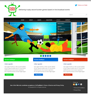 Web Design by Relativiteit for inplaymaker | Design: #976042