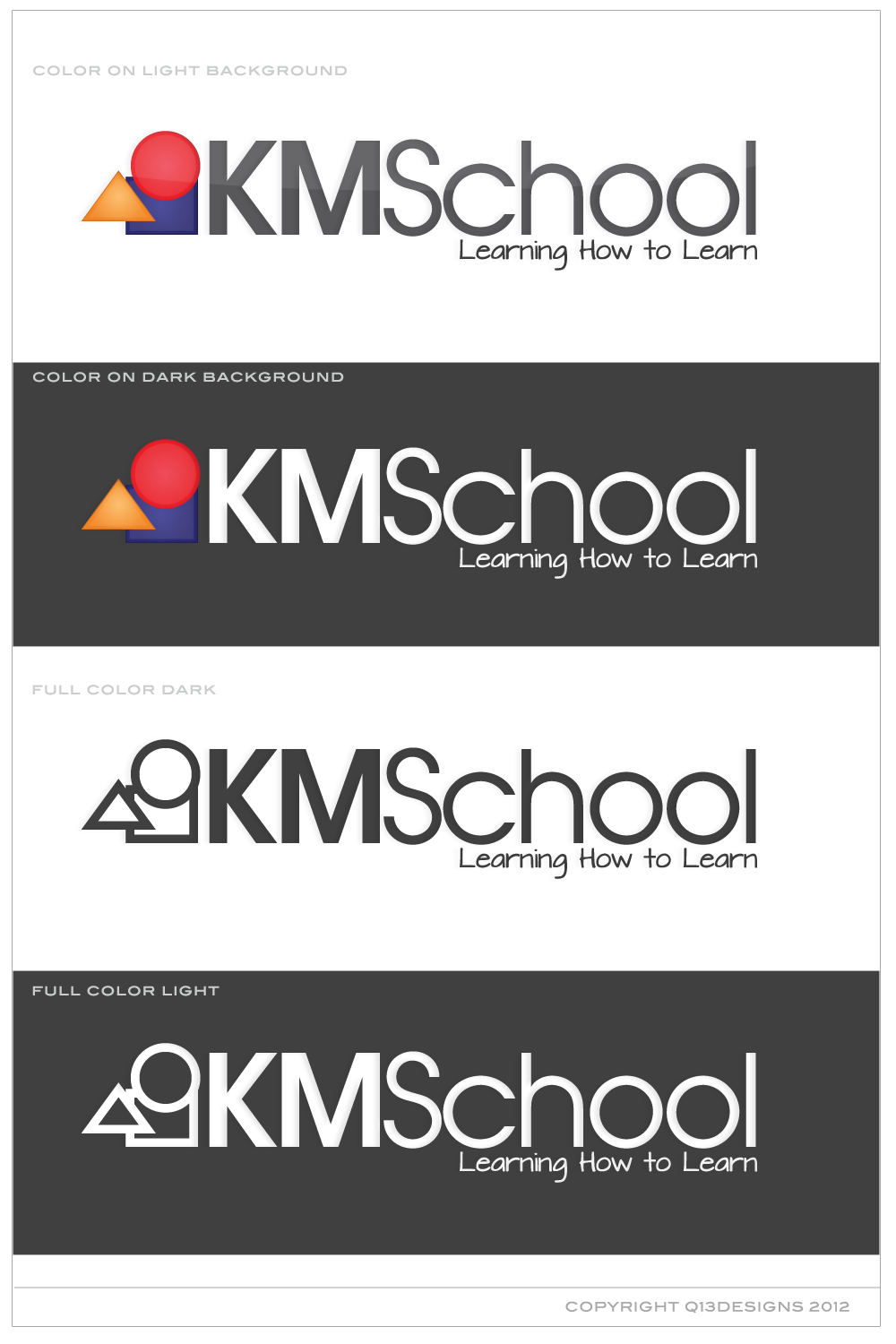 Logo Design by Suzie Q - Q13Designs.com for KMSchool | Design #992268