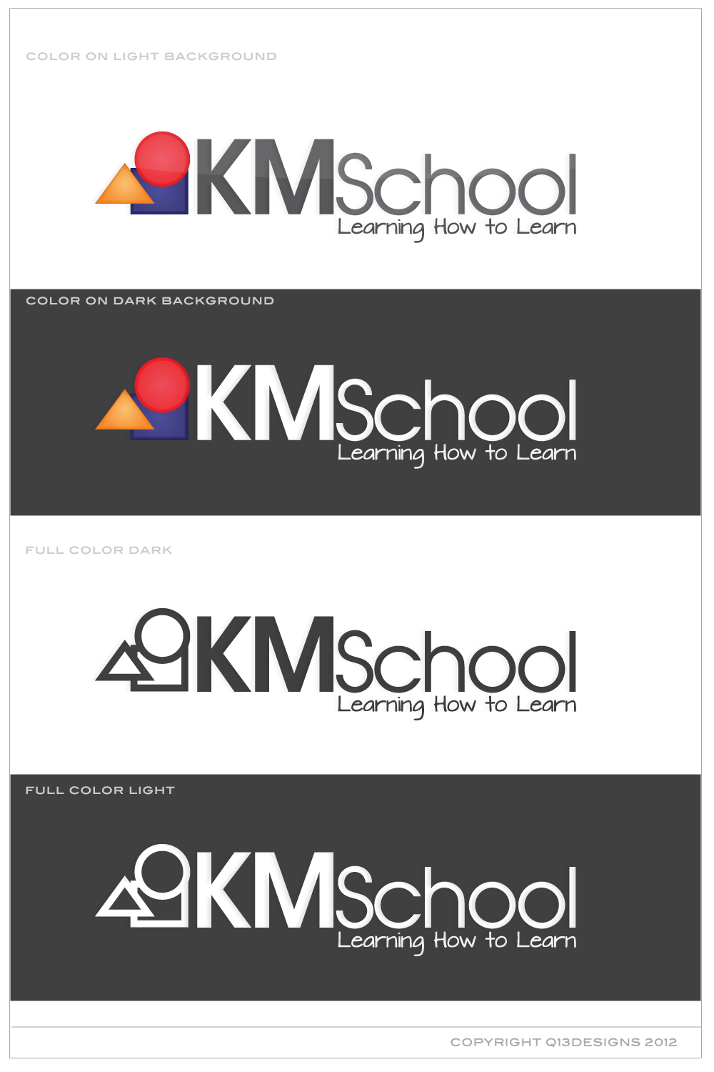 Logo Design by Suzie Q - Q13Designs.com for KMSchool | Design #992270