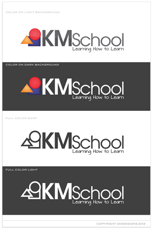 Design de Logo par Suzie Q - Q13Designs.com pour KMSchool | Design : #992270