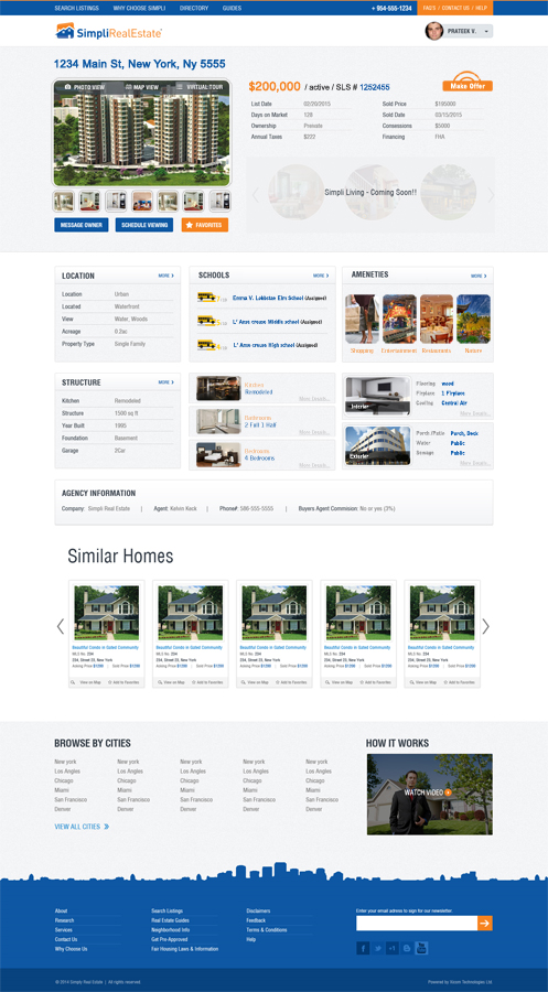Web Design by Mohammed Ali for this project | Design #3762461