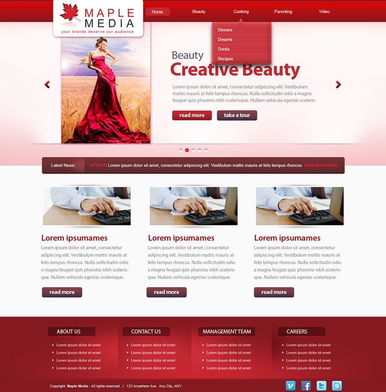 Web Design by LFS Designs for this project | Design #119678