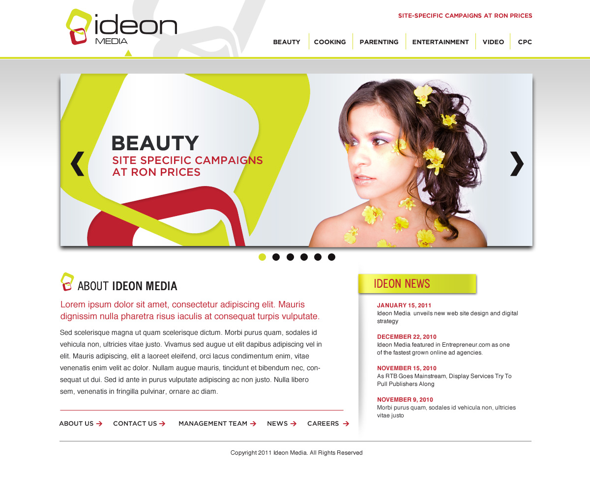Diseño Web por Fielding Ideas para este proyecto | Diseño #185223