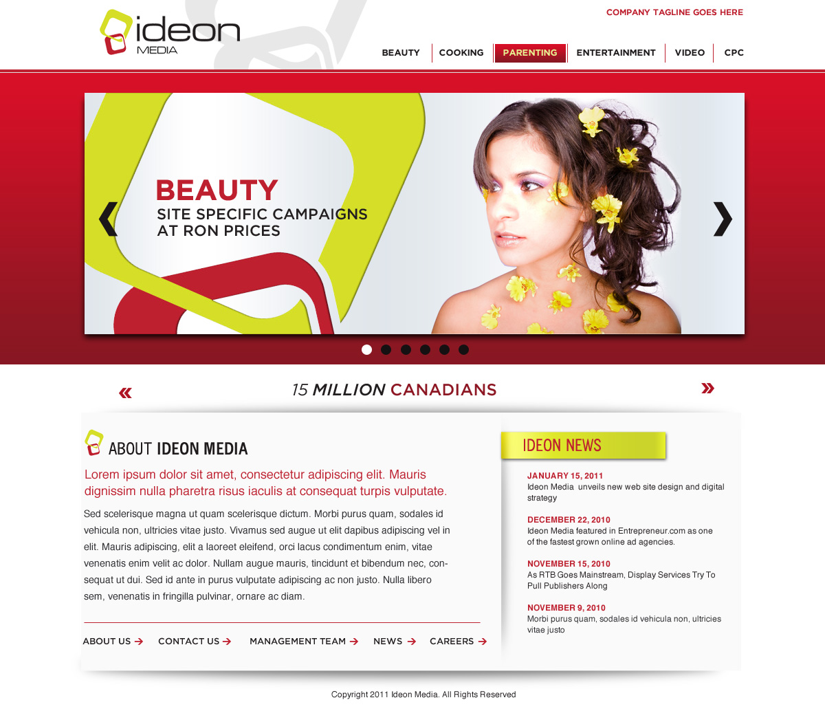 Web-Design von Fielding Ideas für dieses Projekt | Design: #189960