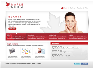 Web-Design von Sky Ram für dieses Projekt | Design: #115907