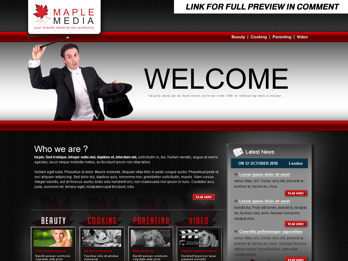 Web Design by neboica for this project | Design #119755