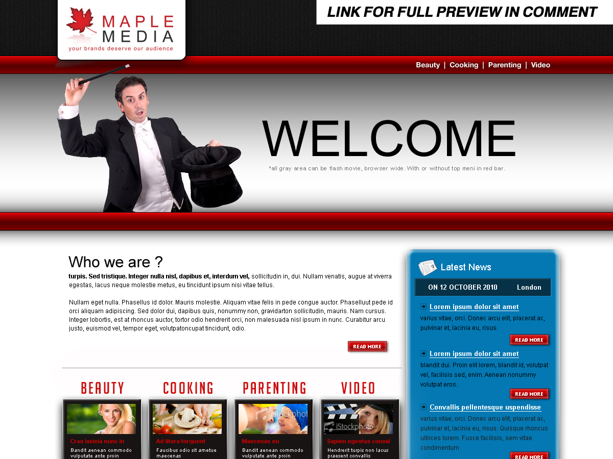 Web Design by neboica for this project | Design #119774