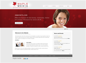 Web Design by Nikki_26pixel for this project | Design #120544