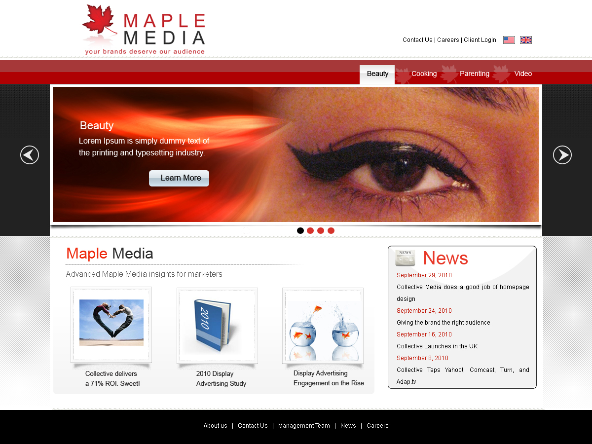 Web Design by Mayank Patel for this project | Design #117549