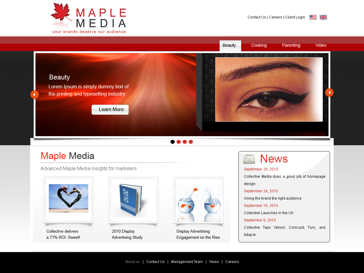 Web Design by Mayank Patel for this project | Design #118433