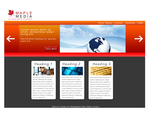 Web-Design von ML Web Services für dieses Projekt | Design: #117803