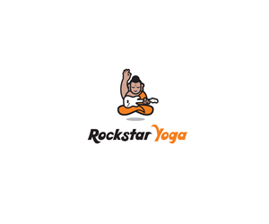 Rockstar Yoga | Logo-Design von Buck Tornado