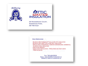 Business Card Design by Sarah Mathews for this project | Design: #972734