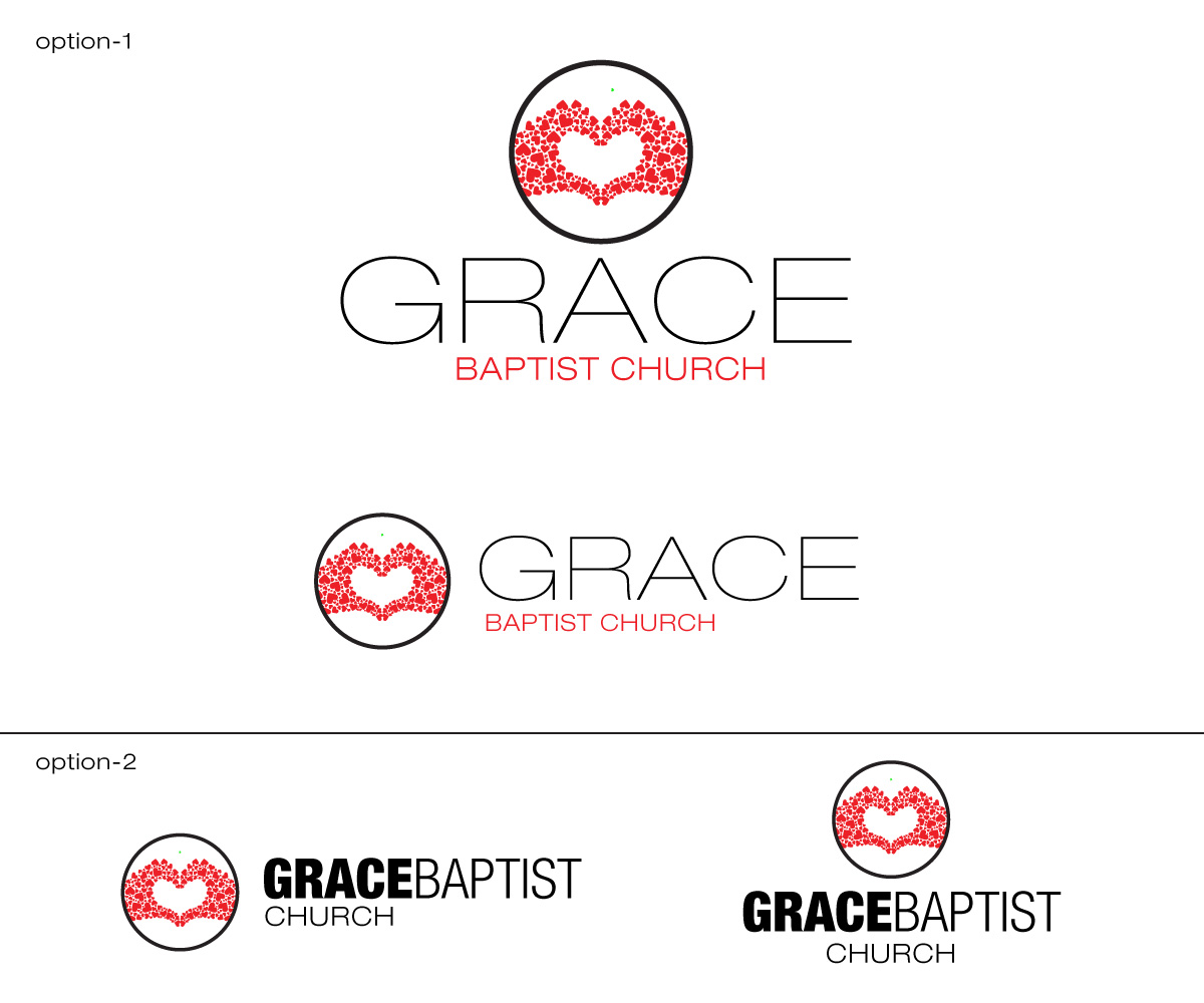 Logo-Design von Ronald Anton für Grace Baptist Church | Design #3750343