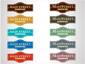 Logo Design by Brain.Art for Main Street Hardware | Design: #1024222