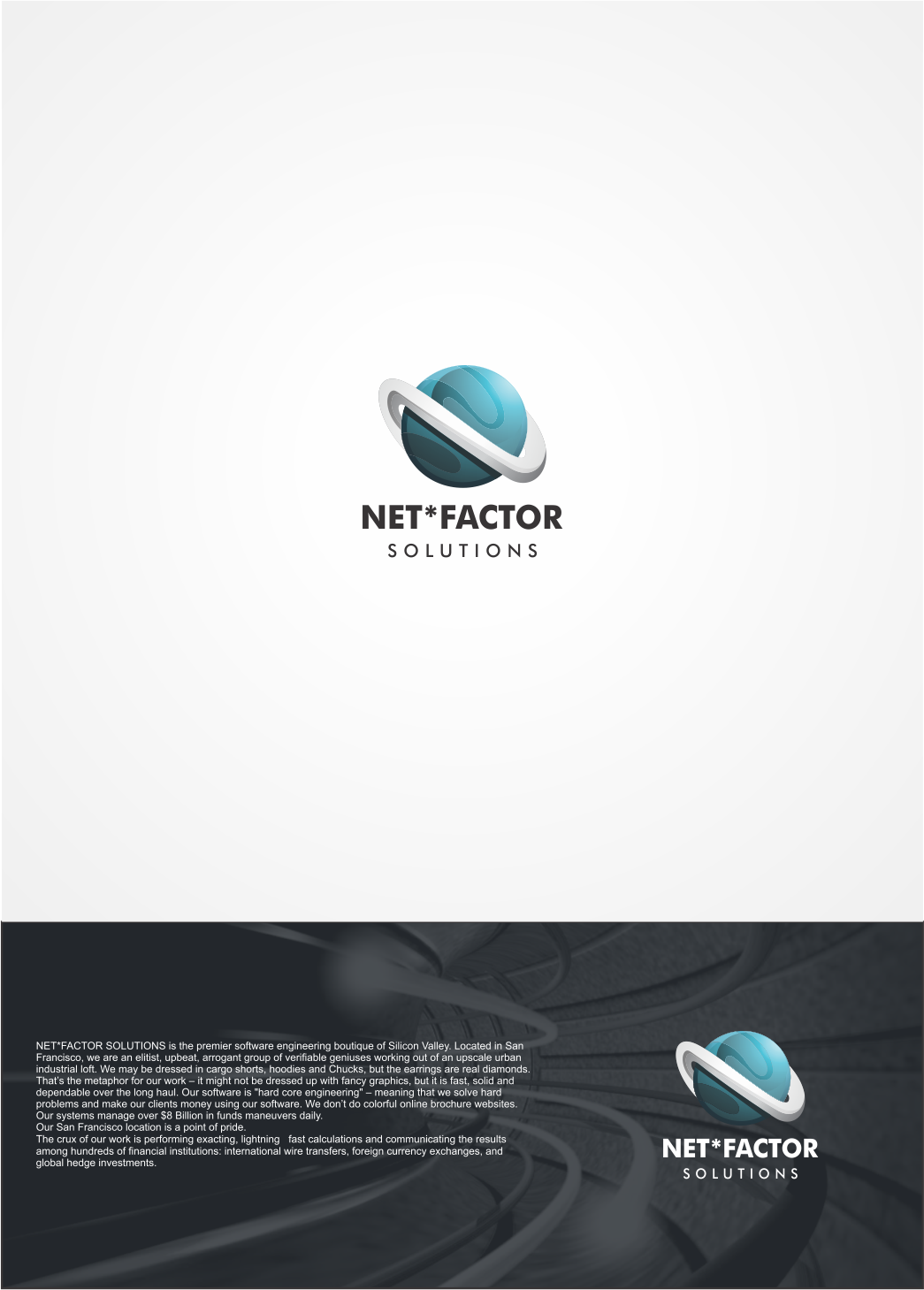 Design de Logo par artsigma pour NET*FACTOR SOLUTIONS | Design #3699364