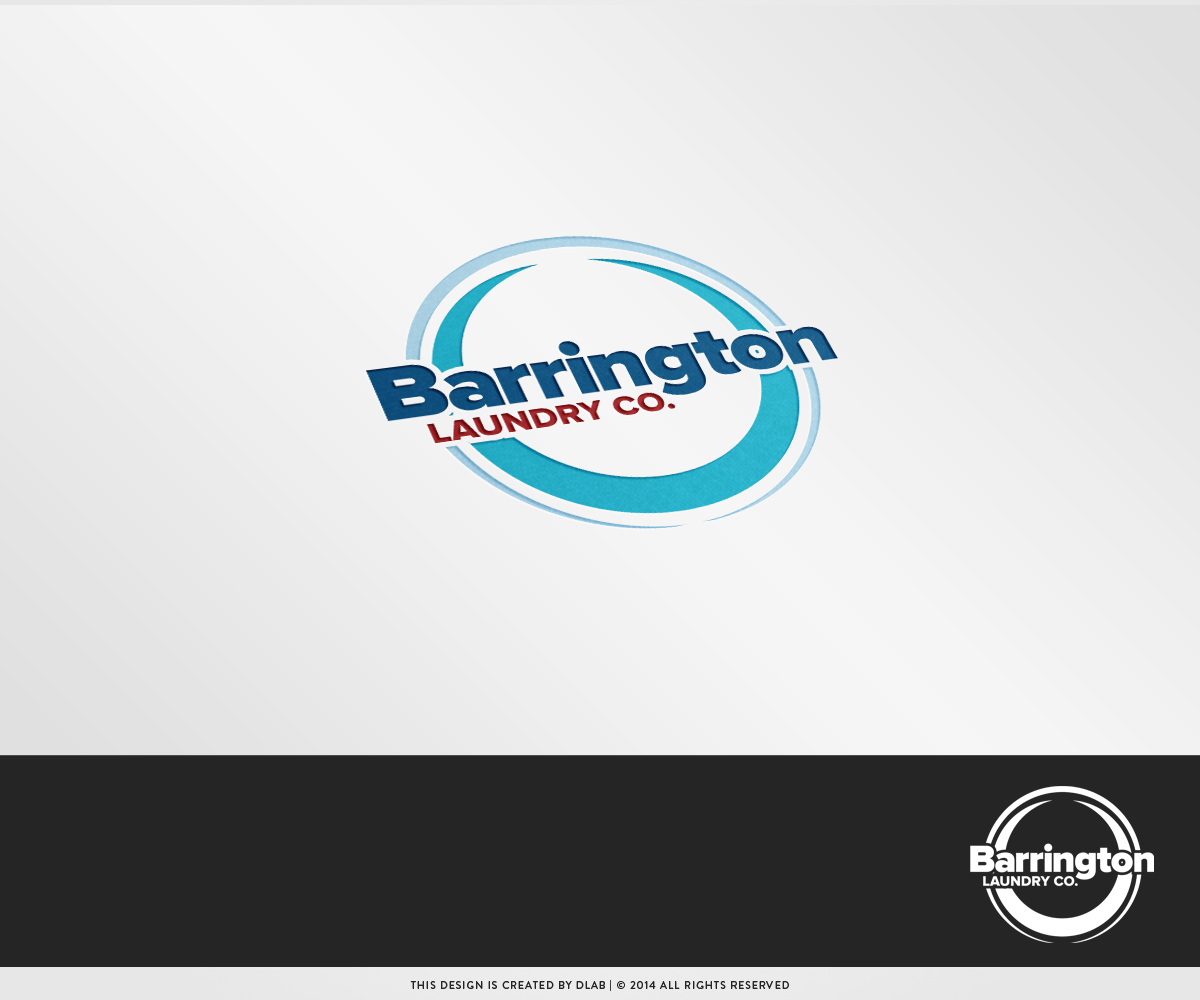 Logo Design by DLab™ for Barrington Laundry Co | Design #3714526