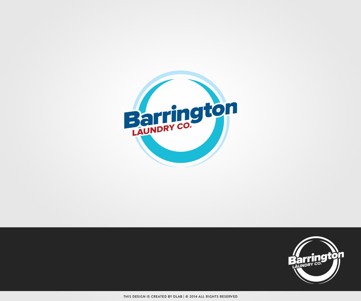 Logo-Design von DLab™ für Barrington Laundry Co | Design #3714534