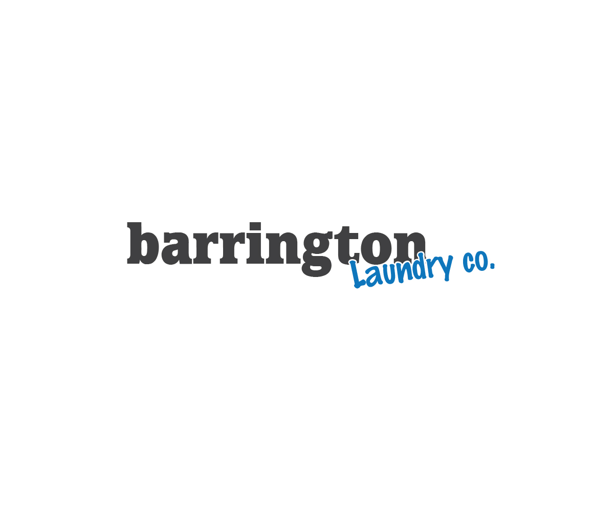Logo Design by breako for Barrington Laundry Co | Design #3703749