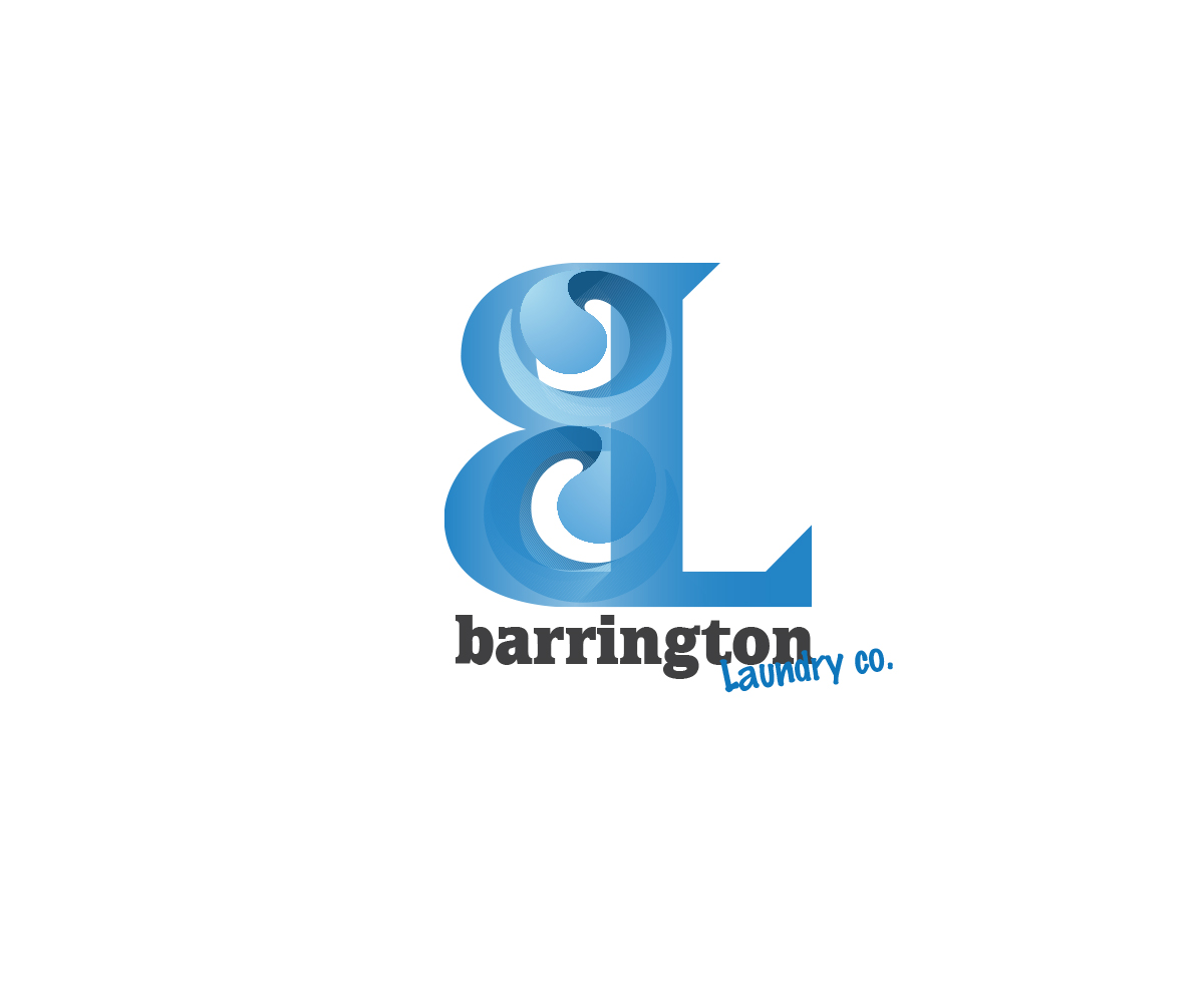 Logo Design by breako for Barrington Laundry Co | Design #3703758