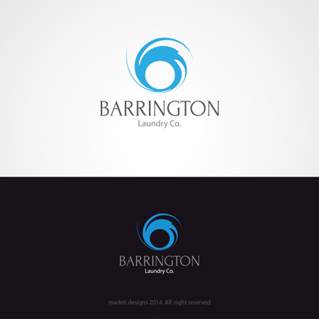 Logo Design by madeli for Barrington Laundry Co | Design #3712172