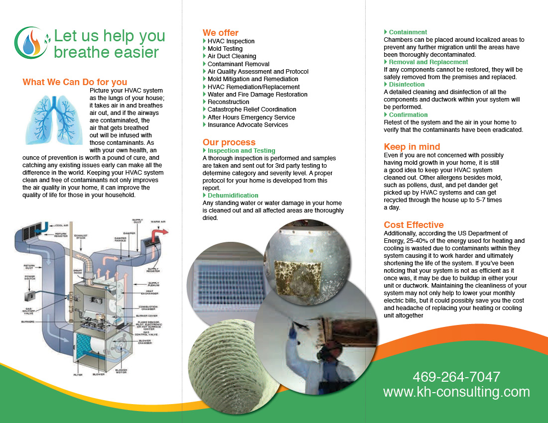 Design de Brochure par PAS-CREATIVE pour K & H Consulting | Design #3823757