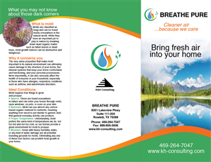 Brochure Design by PAS-CREATIVE for K & H Consulting | Design: #3823761