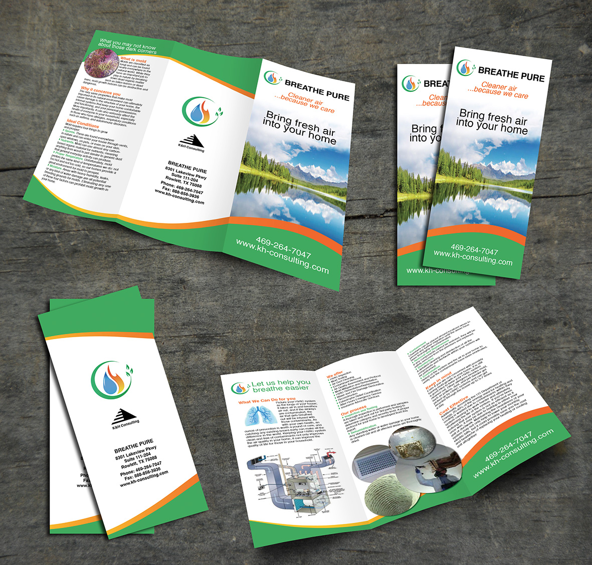 Brochure Design by PAS-CREATIVE for K & H Consulting | Design #3823765