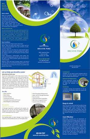Brochure Design by cb1318 for K & H Consulting | Design: #4359374