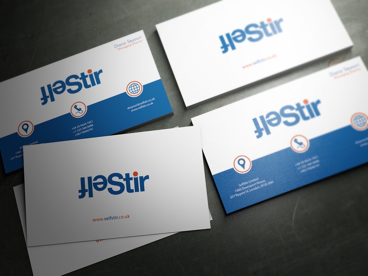 Diseño de Tarjeta de Presentación por neodesigns para SelfStir Limited | Diseño #3742244