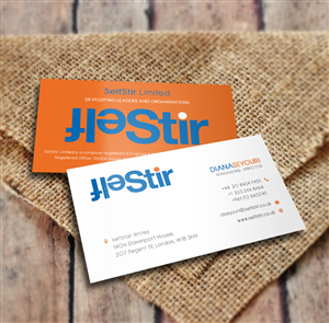 Business Card Design by a7mddz for SelfStir Limited | Design: #3703600