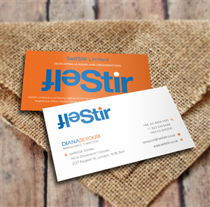 Business Card Design by a7mddz for SelfStir Limited | Design: #3703605