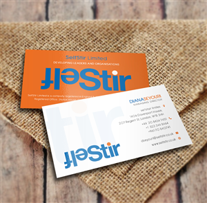 Business Card Design by a7mddz for SelfStir Limited | Design: #3703609